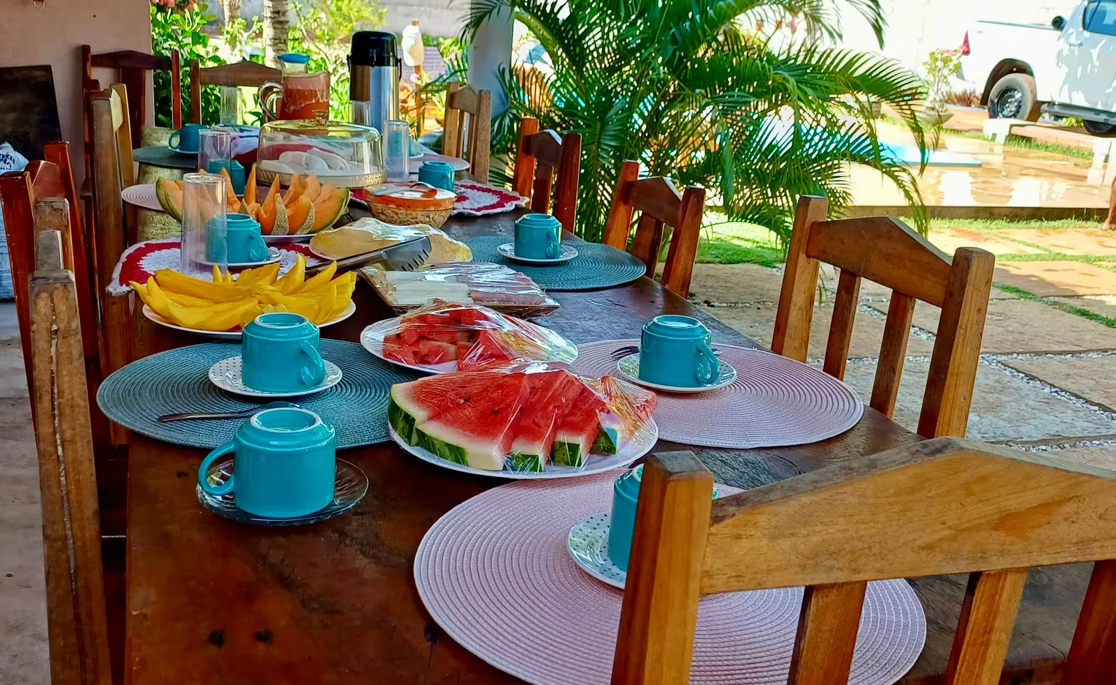 Mesa farta, casa em Jericoacoara