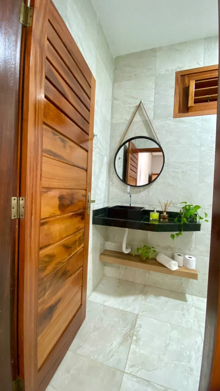Banheiro, casa em Jericoacoara
