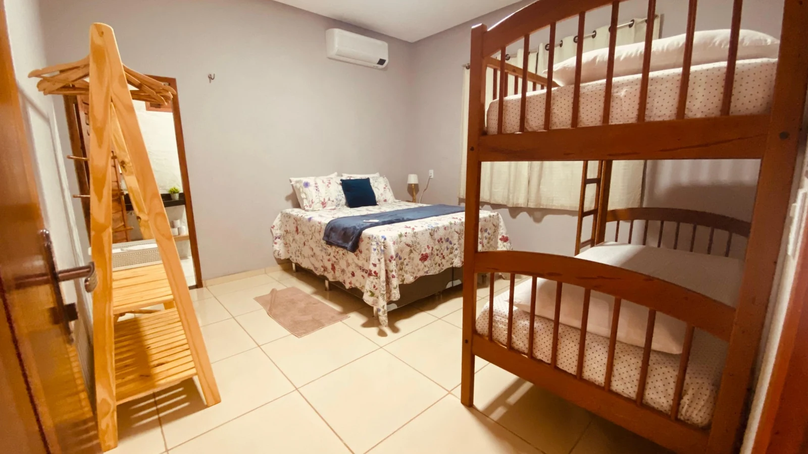 Quartos climatizados, casa em Jericoacoara